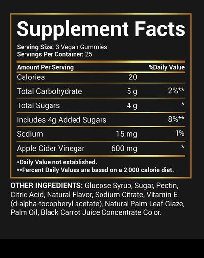 Royal Reset Apple Cider Vinegar Gummies